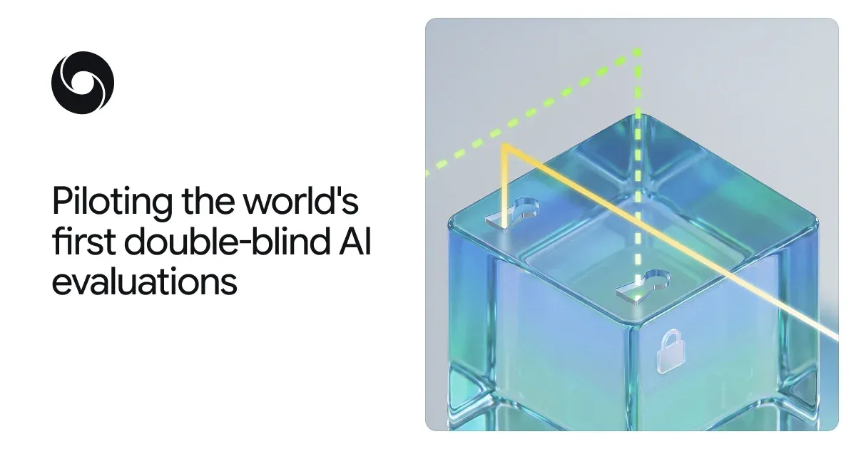 Google DeepMind 双盲 AI 评测官方主图